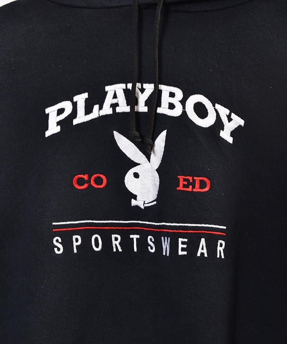 PLAYBOY 刺繍 パーカー - 古着屋グレープフルーツ ムーン