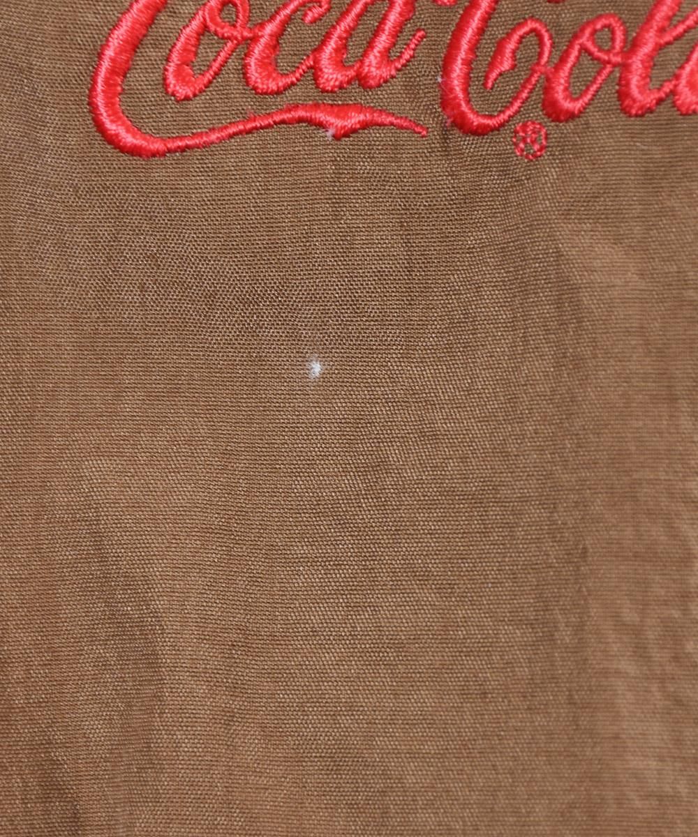 Coca-Cola ジャンパー サイズ42 ブラウン Coca-Cola ジャンパー サイズ42 ブラウン coca コカ フェイクレザー