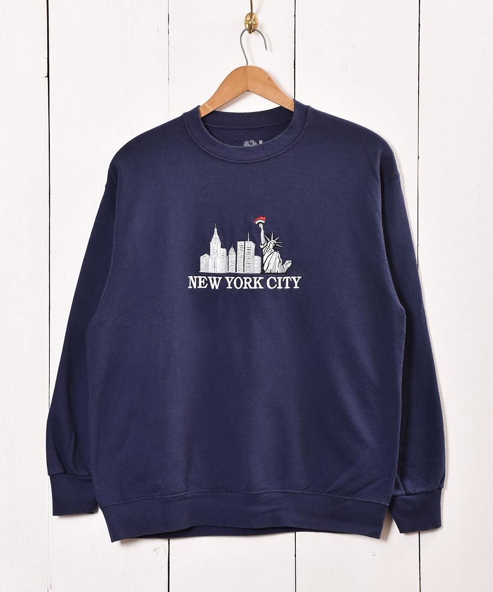 モールス”ビッグシルエット刺繍スウェット（グリーン