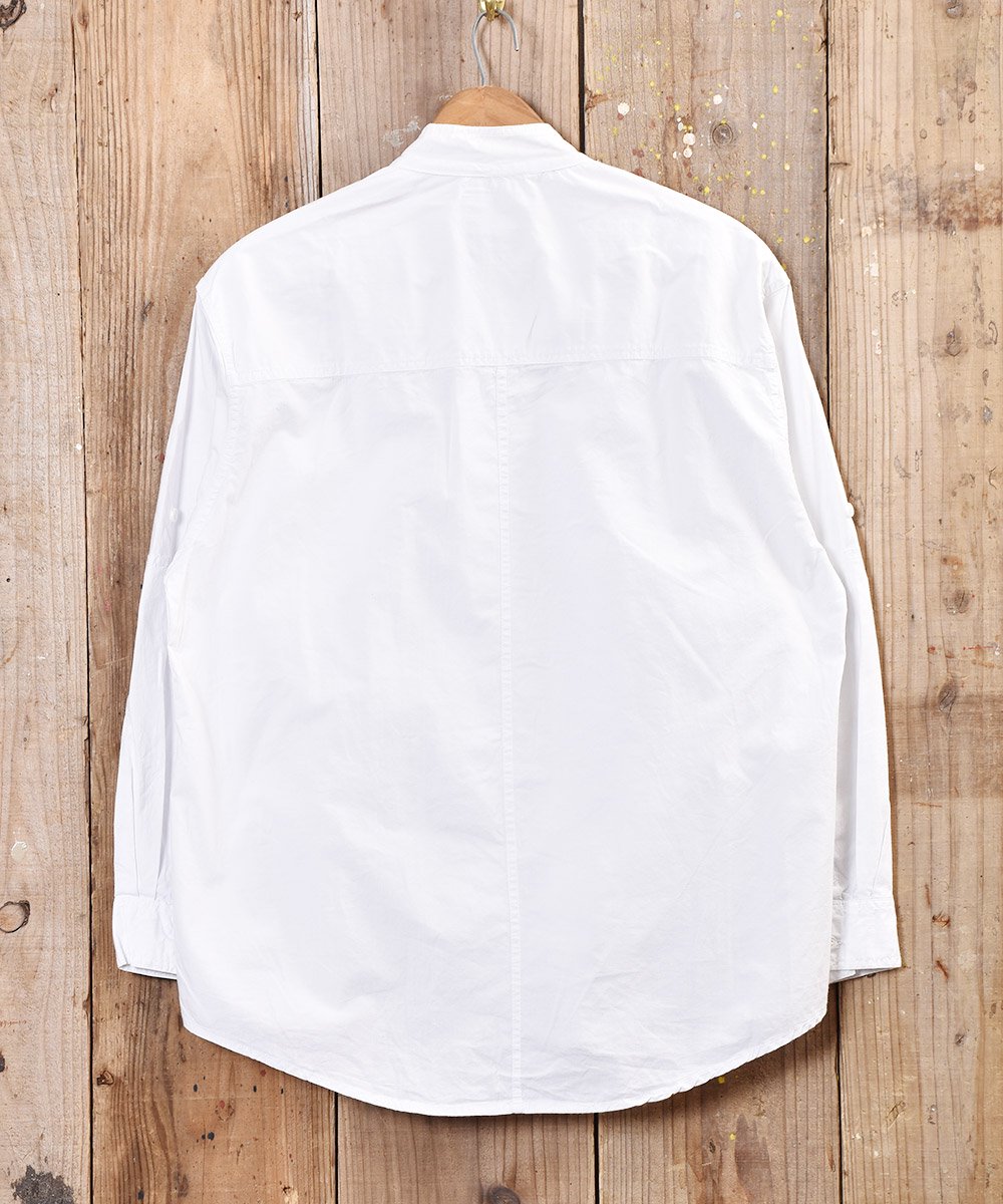 ASHANTI”スタンドカラー 切り替えデザインシャツ - 古着のネット通販