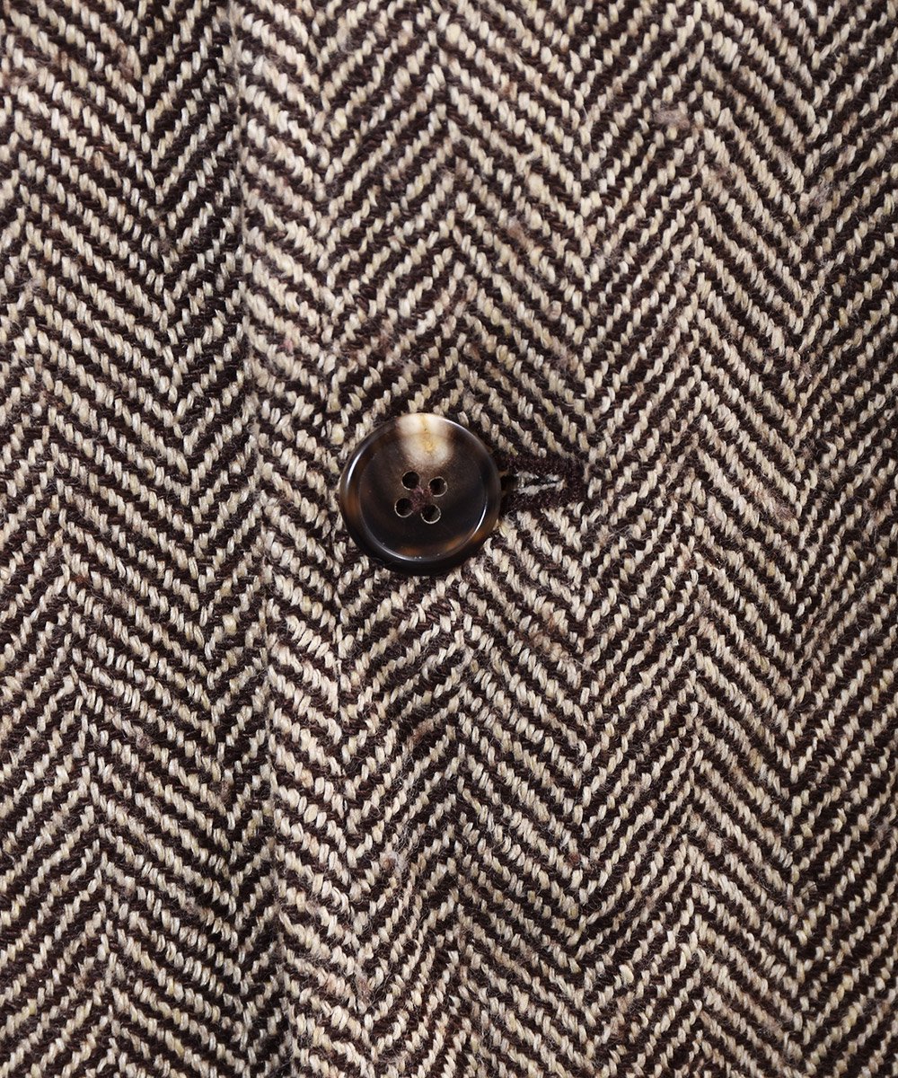 Ralph Laurenヘリンボーン テーラード ジャケット - 古着のネット通販