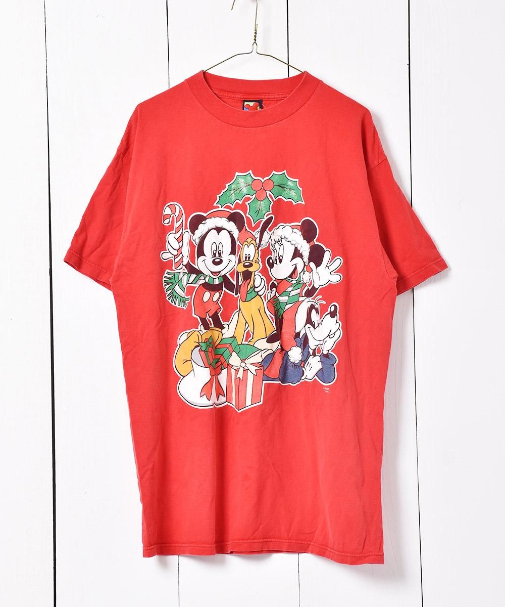 Mickey Unlimited クリスマス ディズニー プリントtシャツ 古着のネット通販サイト 古着屋グレープフルーツムーン Grapefruitmoon Onlineshop ヴィンテージアイテム レトロファッション