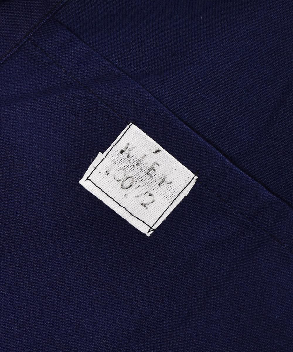フランス製 企業ロゴ 刺繍 フレンチワークジャケット カバーオール S123b フランス製 企業ロゴ 刺繍 フレンチワークジャケット カバー