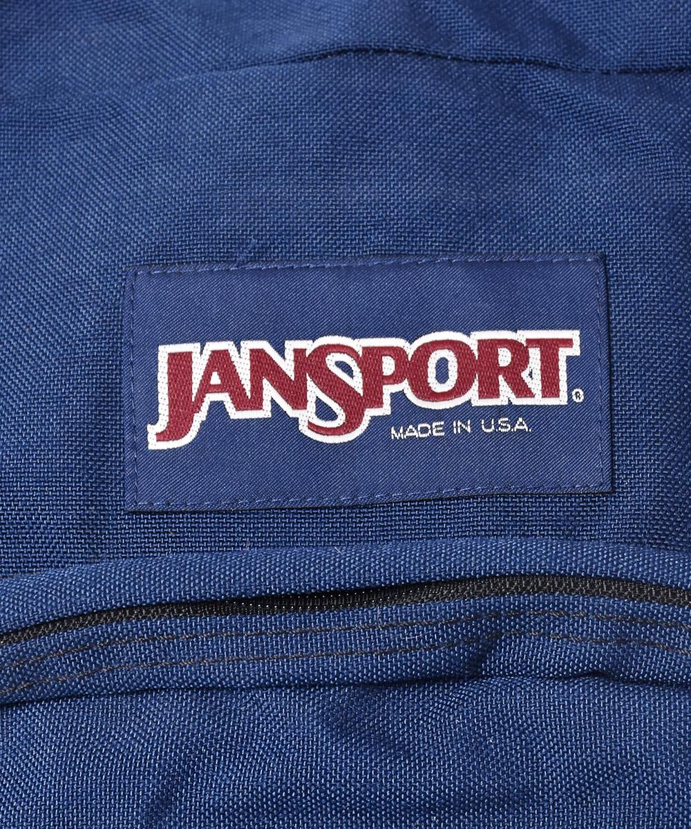 JANSPORT バックパック　ネイビー　青　スウェード　古着 アメリカ製 