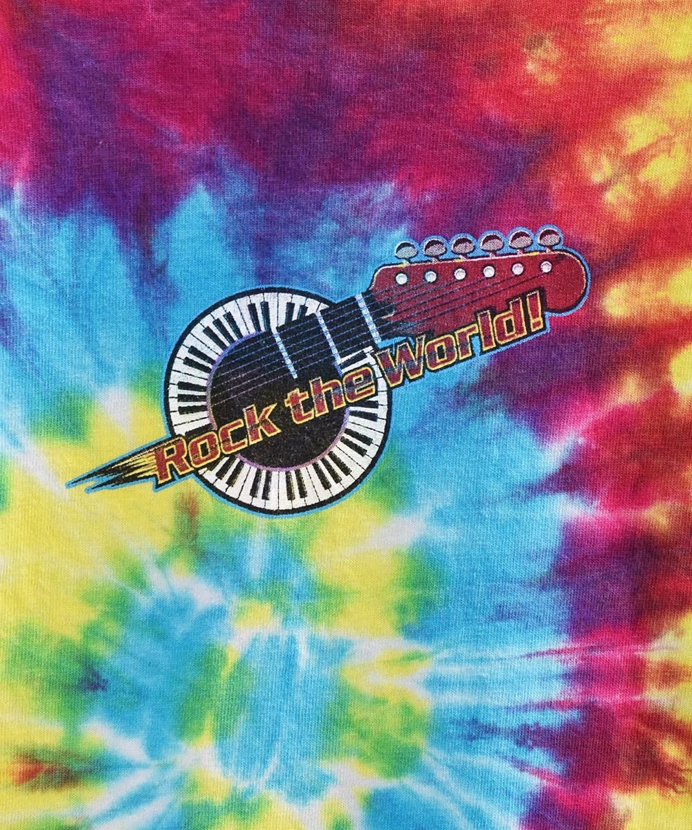 Walt Disney World ディズニー タイダイ Tシャツ S 00's Disney Mickey tie-dye T 古着 ミッキー ディズニー