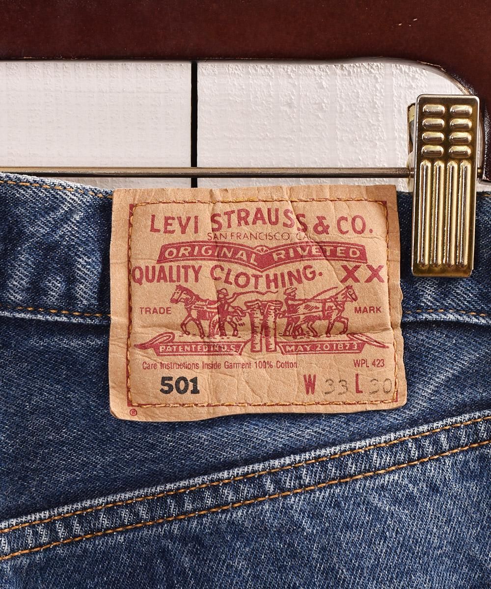 Levi's 501 ユーロリーバイスデニムパンツ W32(W33 L30) - 古着のネット通販サイト 古着屋グレープフルーツ  ムーン(Grapefruitmoon)Onlineshop ヴィンテージアイテム・レトロファッション