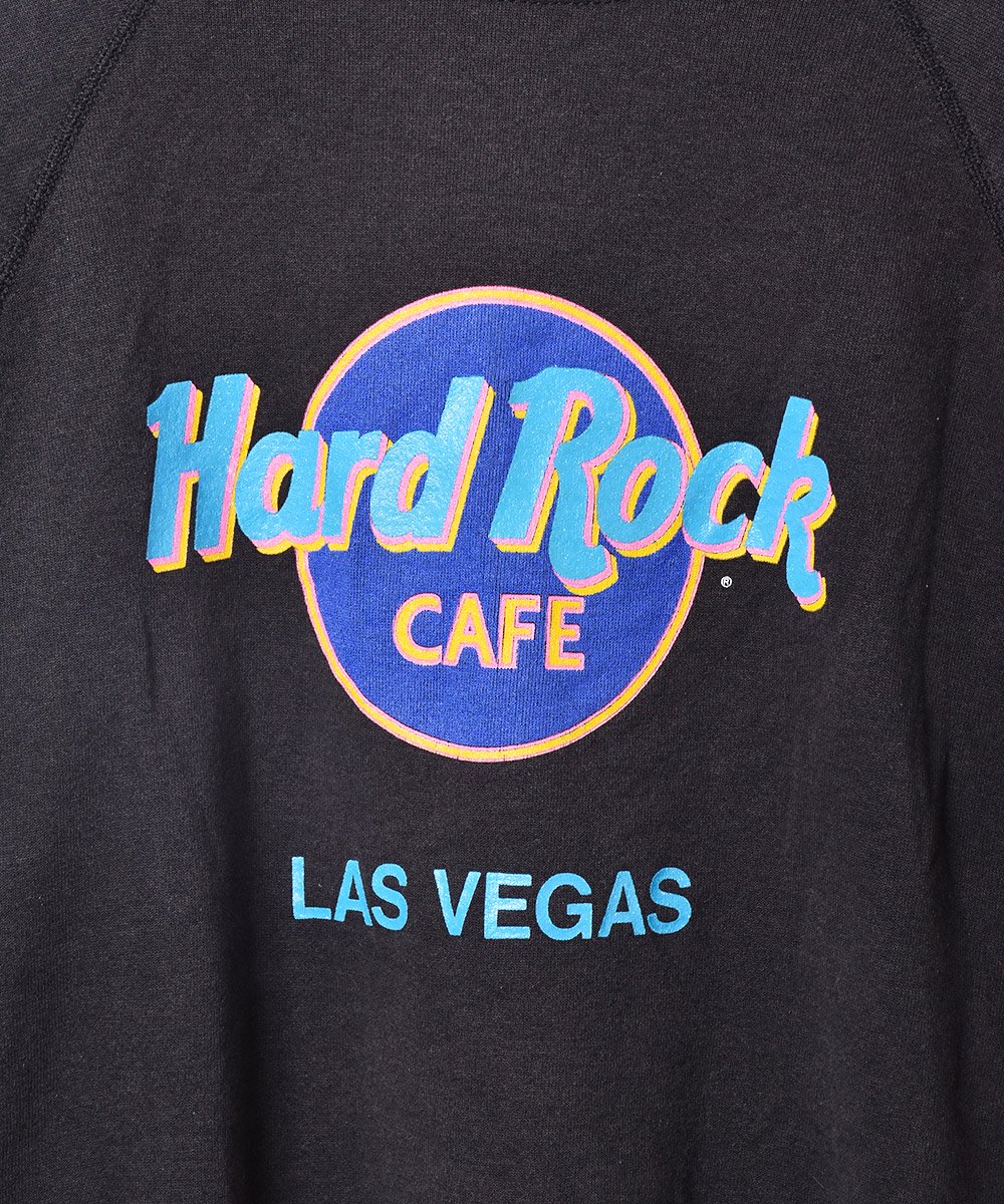 Hard Rock CAFE ラスベガス アメリカ製 スウェットシャツ - 古着の