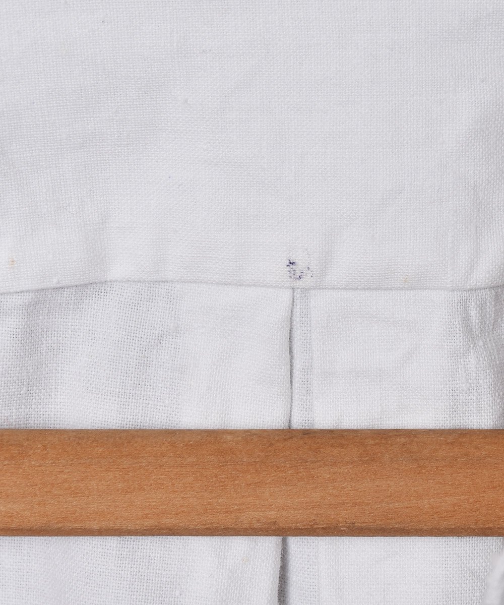 フランス製 ヴィンテージコットンシャツ シェルボタン - 古着のネット