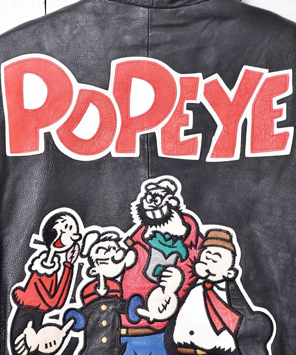NWT 1994 POPEYE Montana Toons Leather Jacket RARE LIMITED