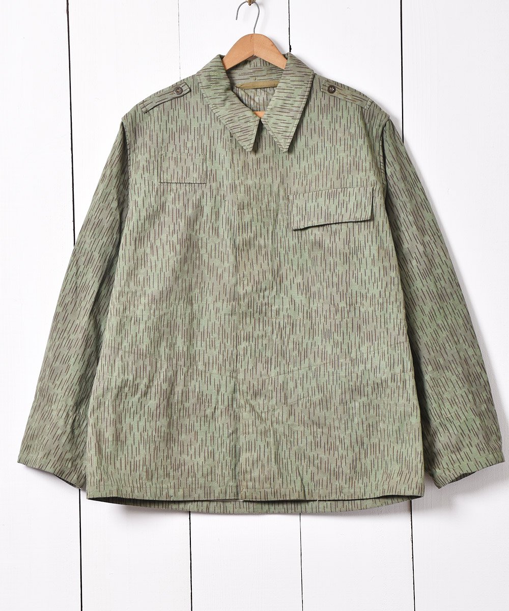 1964年製 チェコ軍 レインドロップカモ フィールドジャケット - 古着の 