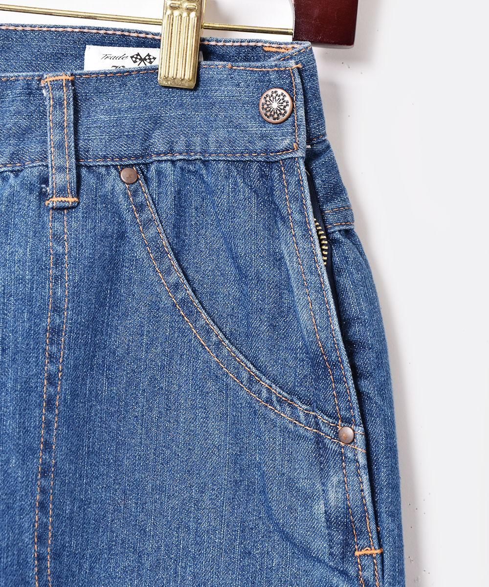 Backers デニム ランチパンツ W25 - 古着屋グレープフルーツ ムーン