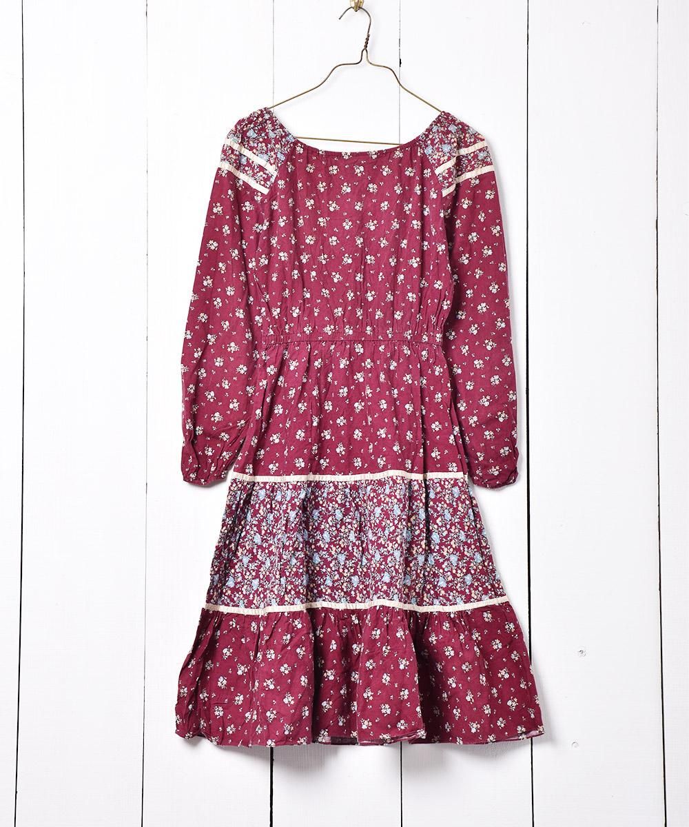 花柄 チュニックワンピース パープル 古着のネット通販サイト 古着屋グレープフルーツムーン Grapefruitmoon Onlineshop ヴィンテージアイテム レトロファッション 花柄 チュニックワンピース パープル 古着のネット通販サイト 古着屋グレープフルーツムーン Grapefruitmoon Onlineshop ヴィンテージアイテム レトロファッション