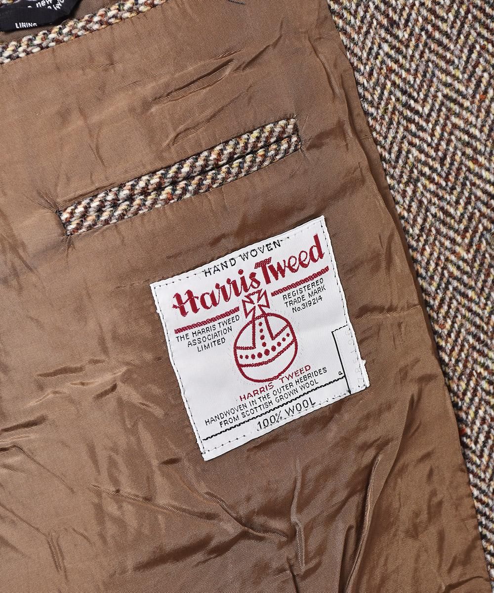 Harris Tweed」ヘリンボーン生地 テーラードジャケット - 古着屋 Harris Tweed」ヘリンボーン生地 テーラードジャケット - 古着屋