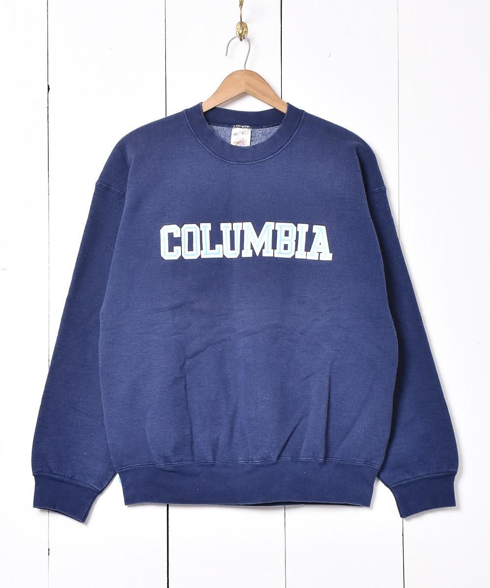 コロンビア Columbia ワンポイント刺繍ロゴ スウェット XXL ブラック