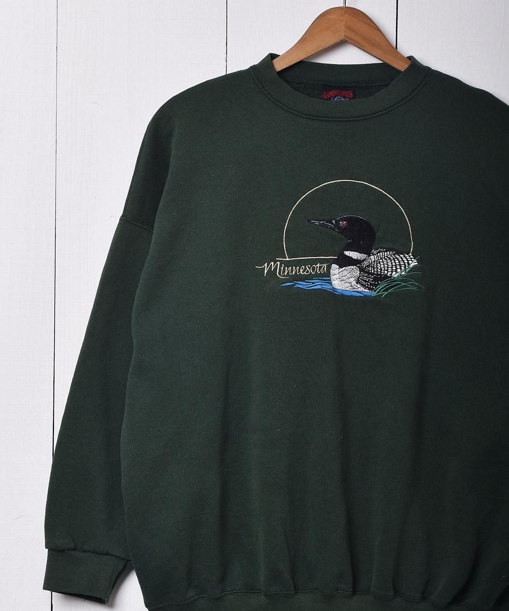 楽天市場】古着 TOP STITCH カエル柄 刺繍 レイヤードネック