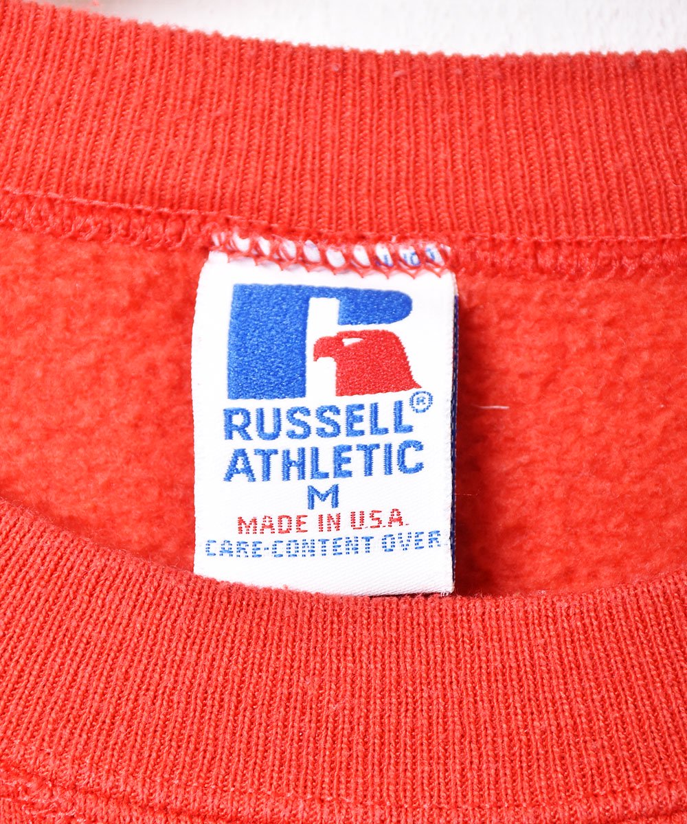 Russellビンテージハーブジップサーマルスウェットシャツ(アメリカ製)トップス