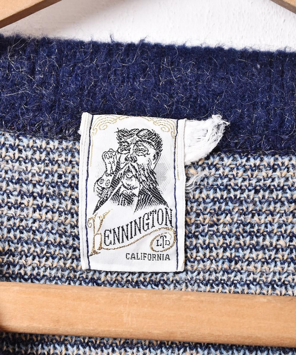 カリフォルニア製 「KENNINGTON」ミッキー＆ミニー Vネックセーター