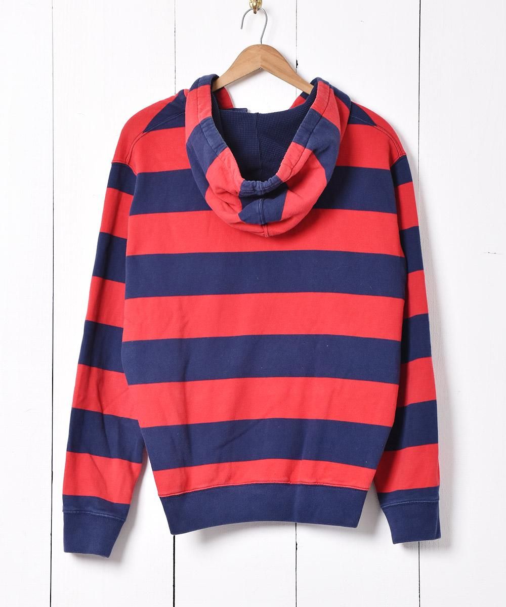 Polo by Ralph Lauren」ボーダー パーカー - 古着のネット通販サイト