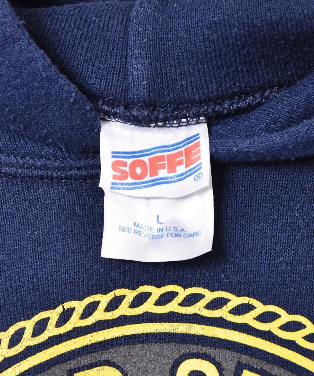 UNITED STATES NAVY プリント スウェットパーカー - 古着屋