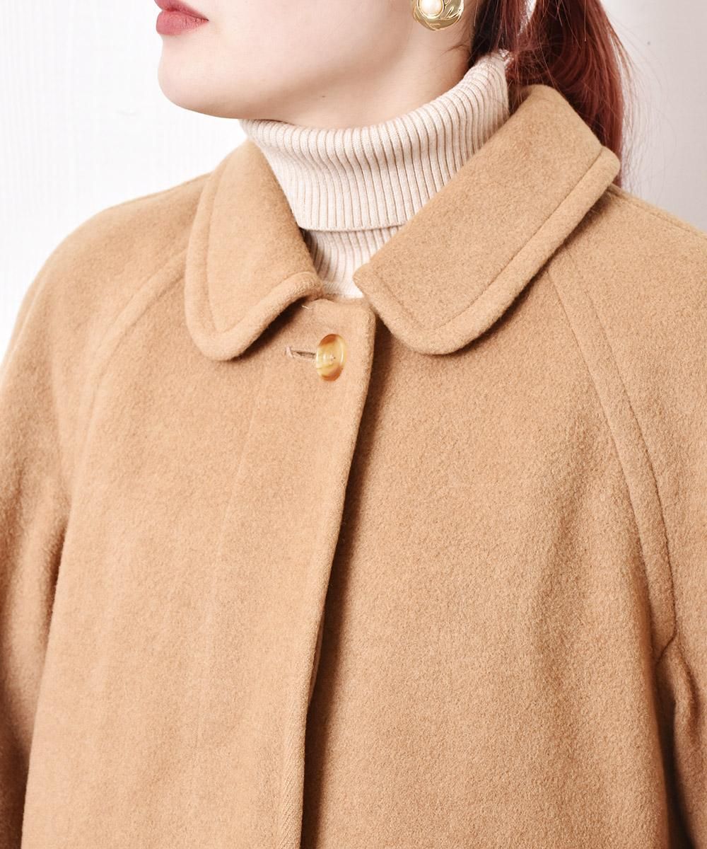 イングランド製 「Aquascutum」キャメルヘアーコート - 古着屋