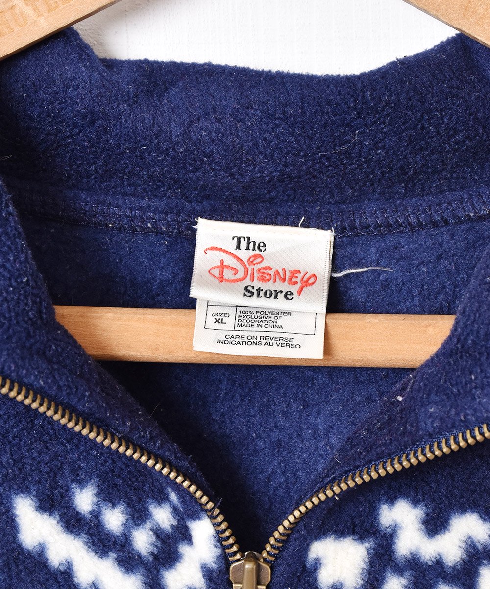 The Disney Store ディズニー ミッキーマウス 刺繍 フリース