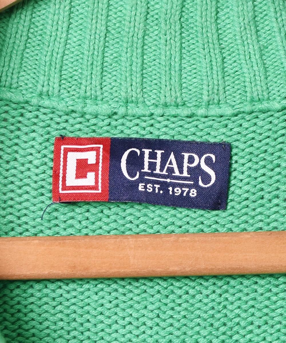 chaps ラルフローレンコラボトレーナー　ハーフジップ