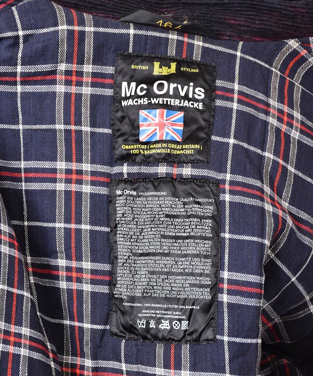 イギリス製 「Mc Orvis」オイルドジャケット - 古着のネット通販サイト ...