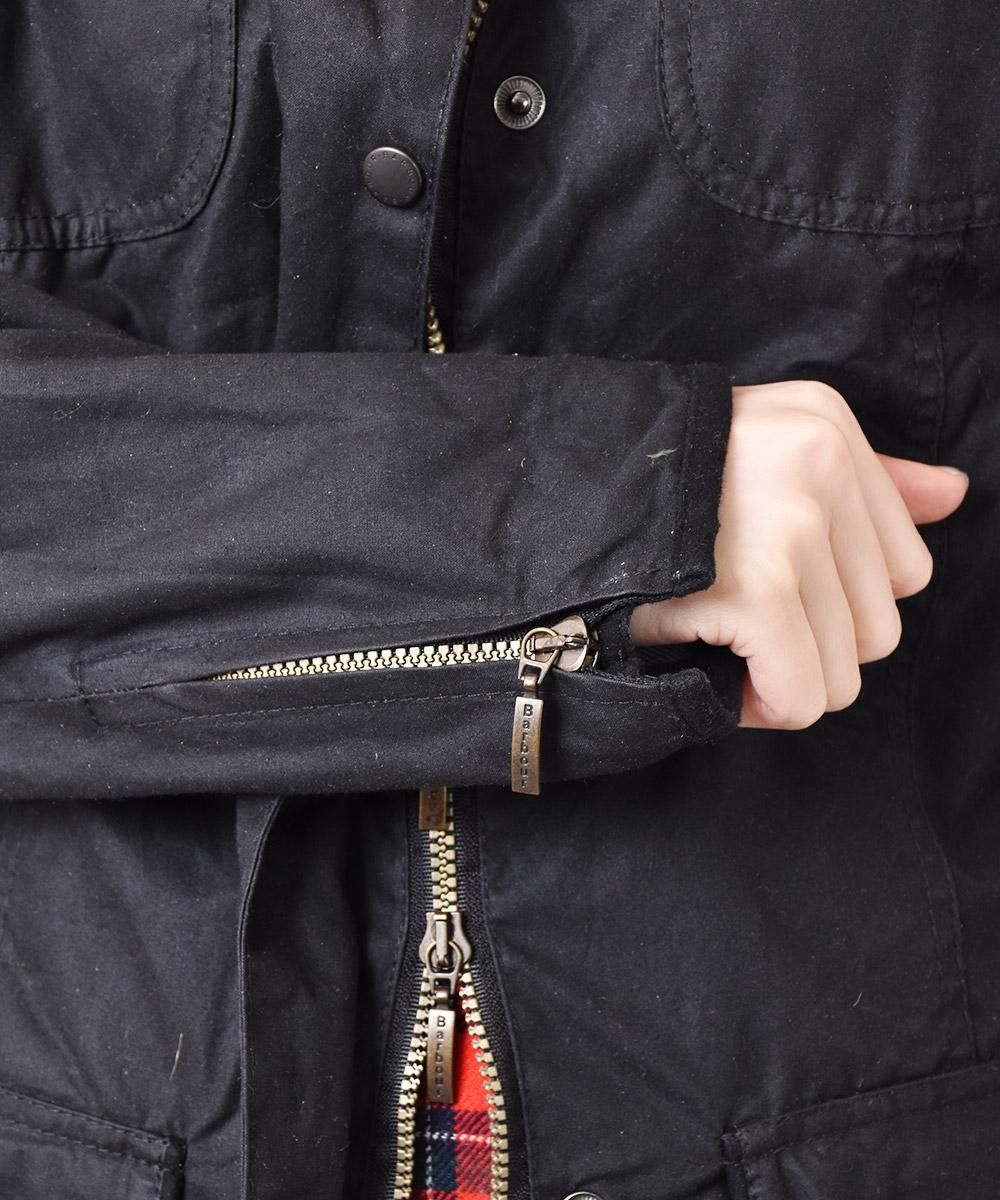 Barbour／ジャケット／サイズM／ブラック／ノンオイルジャケット／バブアー／ Barbour バブアー イギリス製 オイルドジャケット ブラック 黒