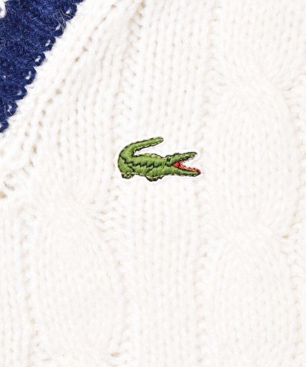 IZOD LACOSTEץ֥Ԥ ǥ󥻡 ۥ磻ȥͥ