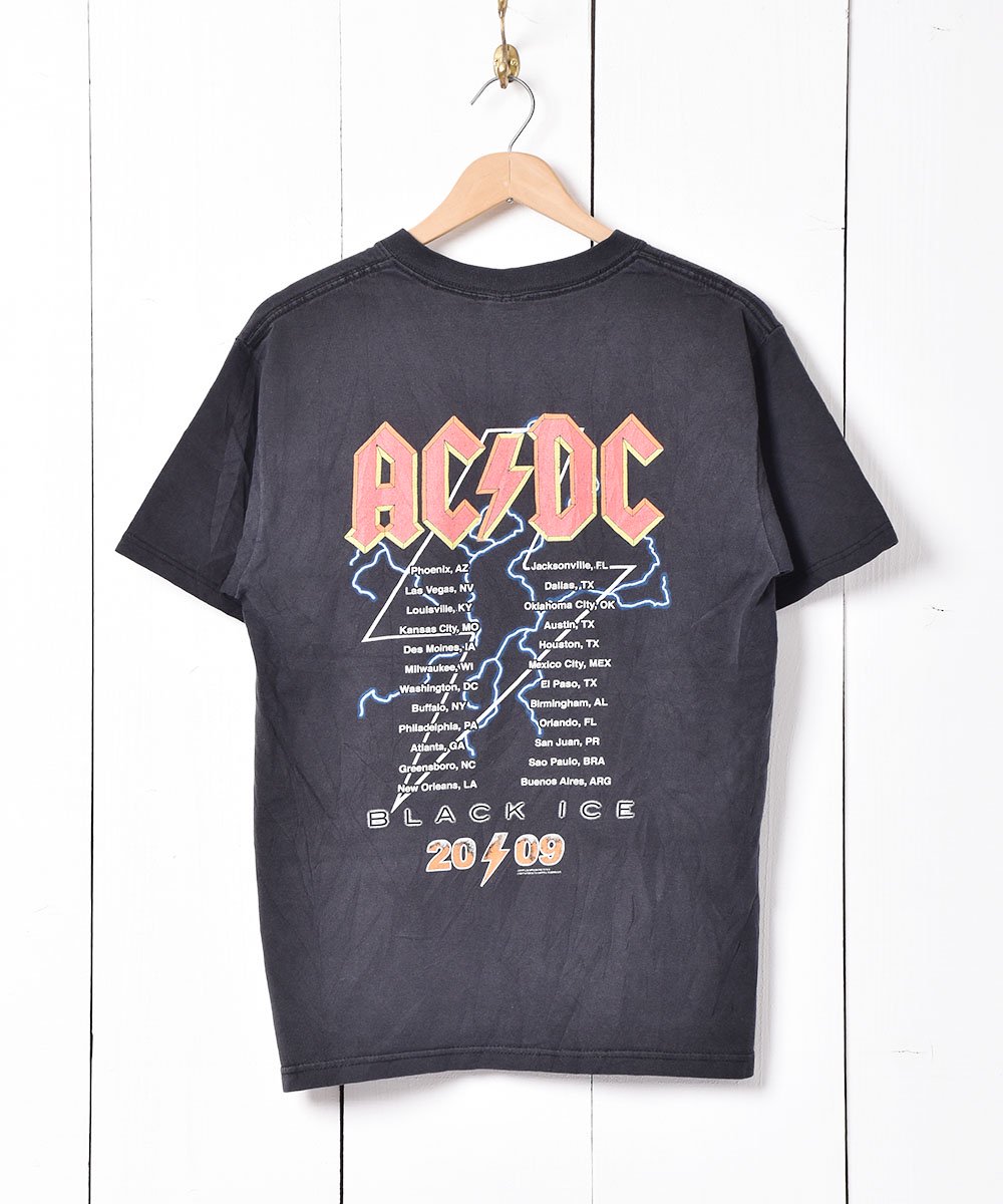 AC/DC BLACK ICE ツアーT XL 両面プリント anvil赤タグ AC/DC BLACK ICE ツアーT XL 両面プリント anvil赤タグ - メルカリ