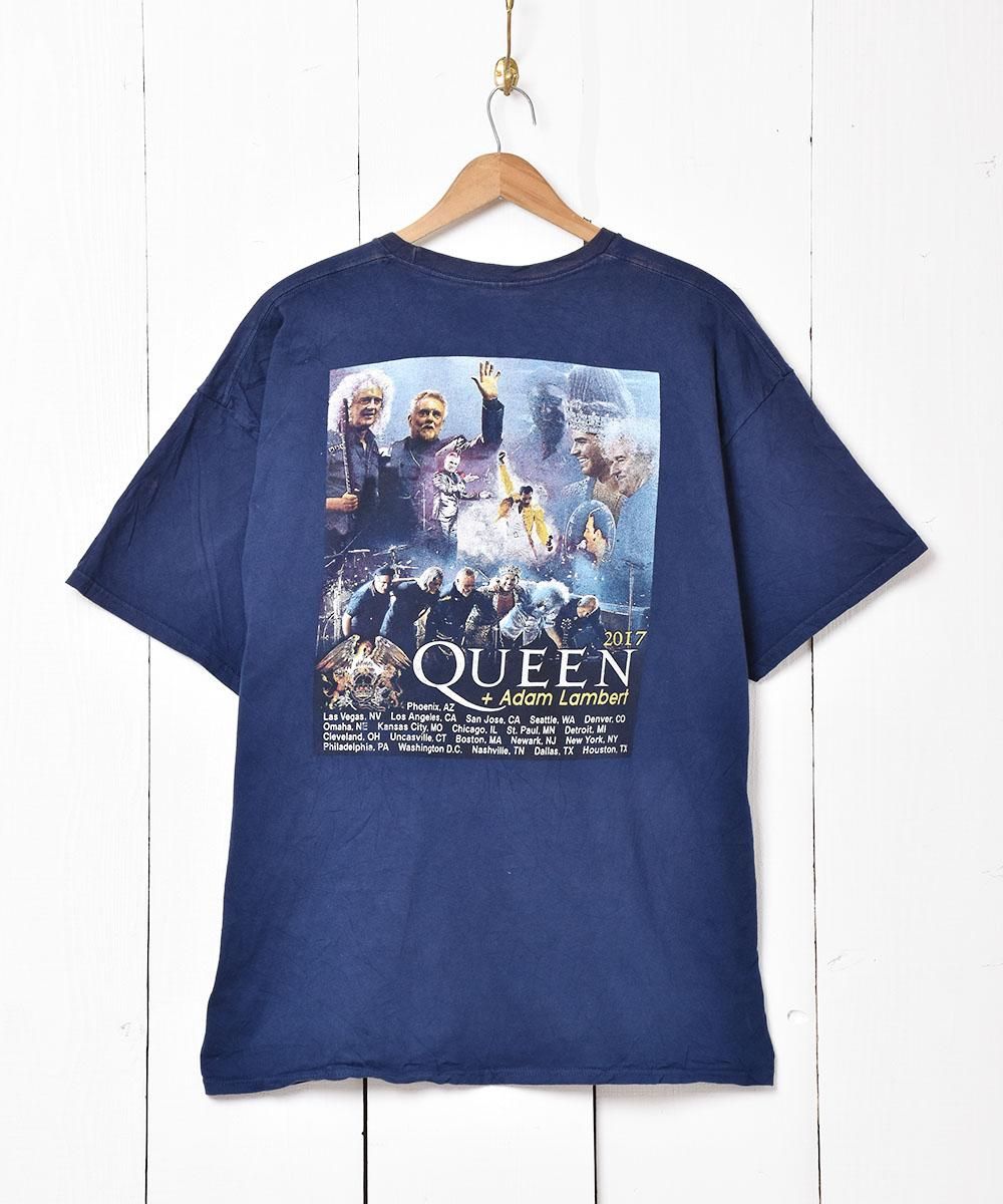 クイーン アダム・ランバート ツアー プリント Tシャツ - 古着のネット