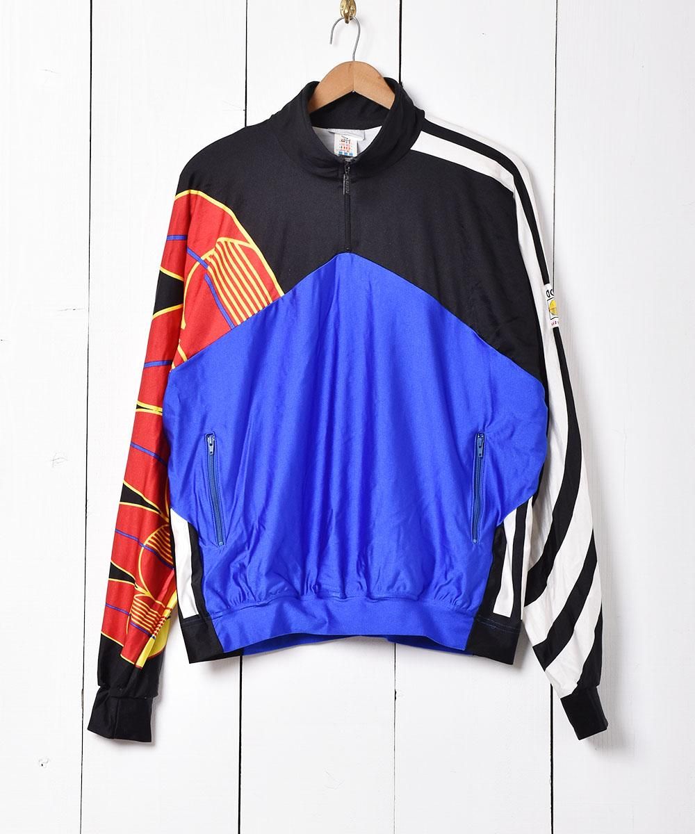 80~90年代 ヨーロッパ製 “adidas” ハーフジッププルオーバー 80~90年代 ヨーロッパ製 “adidas” ハーフジッププルオーバー