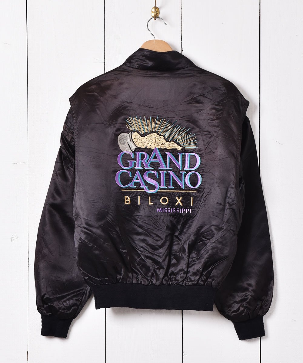 GRAND CASINO BILOXI 刺繍 ジャケット - 古着のネット通販サイト 古着