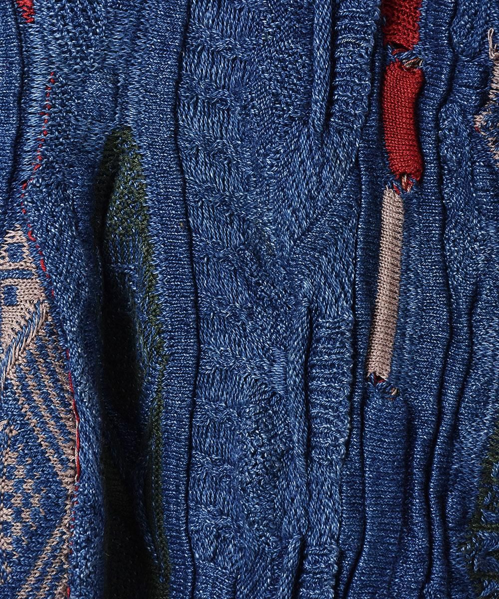 オーストラリア製「COOGI」3Dニットセーター - 古着屋 オーストラリア製「COOGI」3Dニットセーター - 古着屋