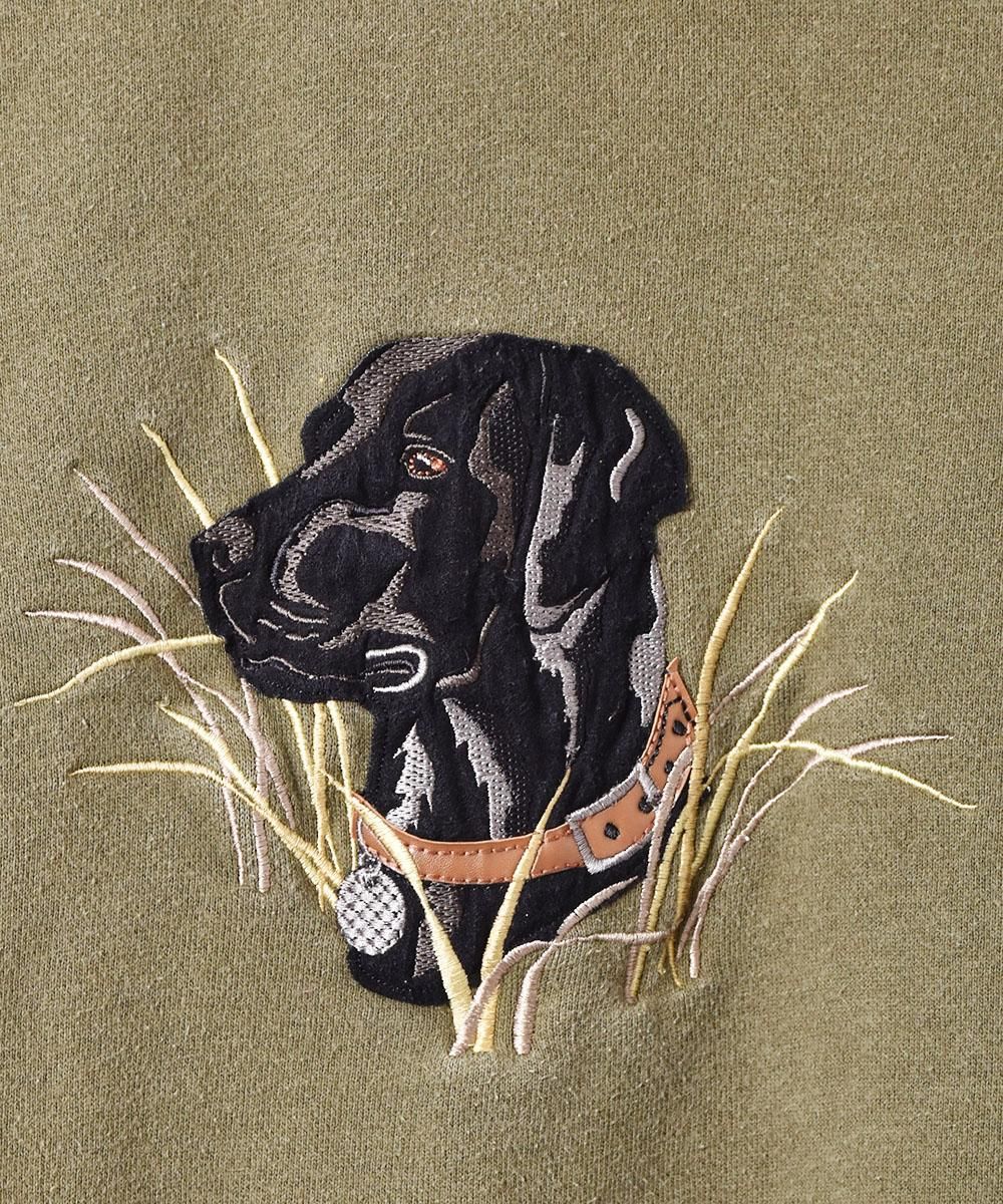 アニマル 犬 刺繍 ヘビーウェイト スウェットシャツ - 古着屋 アニマル 犬 刺繍 ヘビーウェイト スウェットシャツ - 古着屋