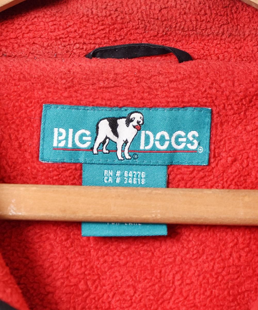 犬刺繍 内側フリース ブルゾン 古着のネット通販サイト 古着屋グレープフルーツムーン Grapefruitmoon Onlineshop ヴィンテージアイテム レトロファッション
