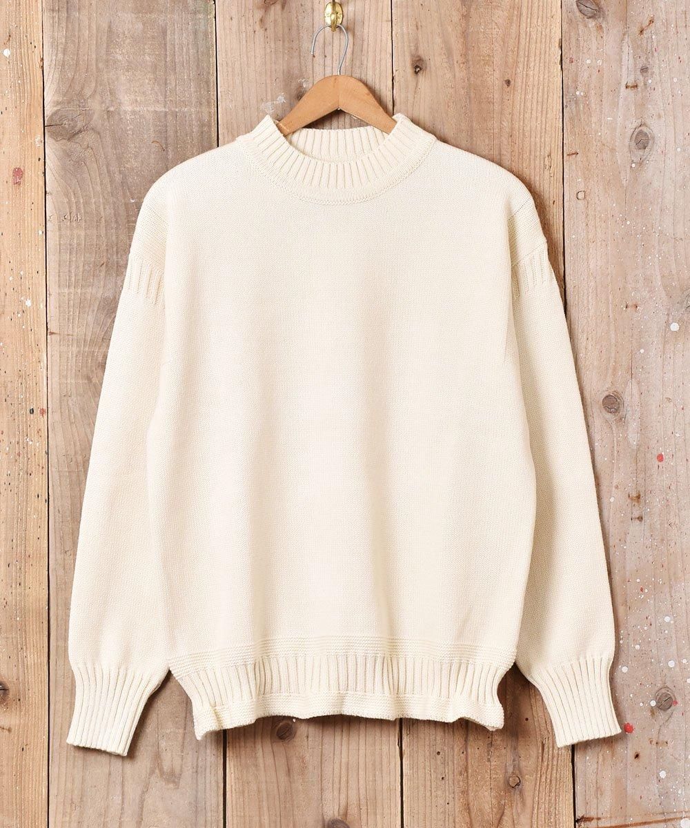 60s ビンテージ ガンジーセーター 5色展開】「Backers」 ガンジーセーター マスタード - 古着屋