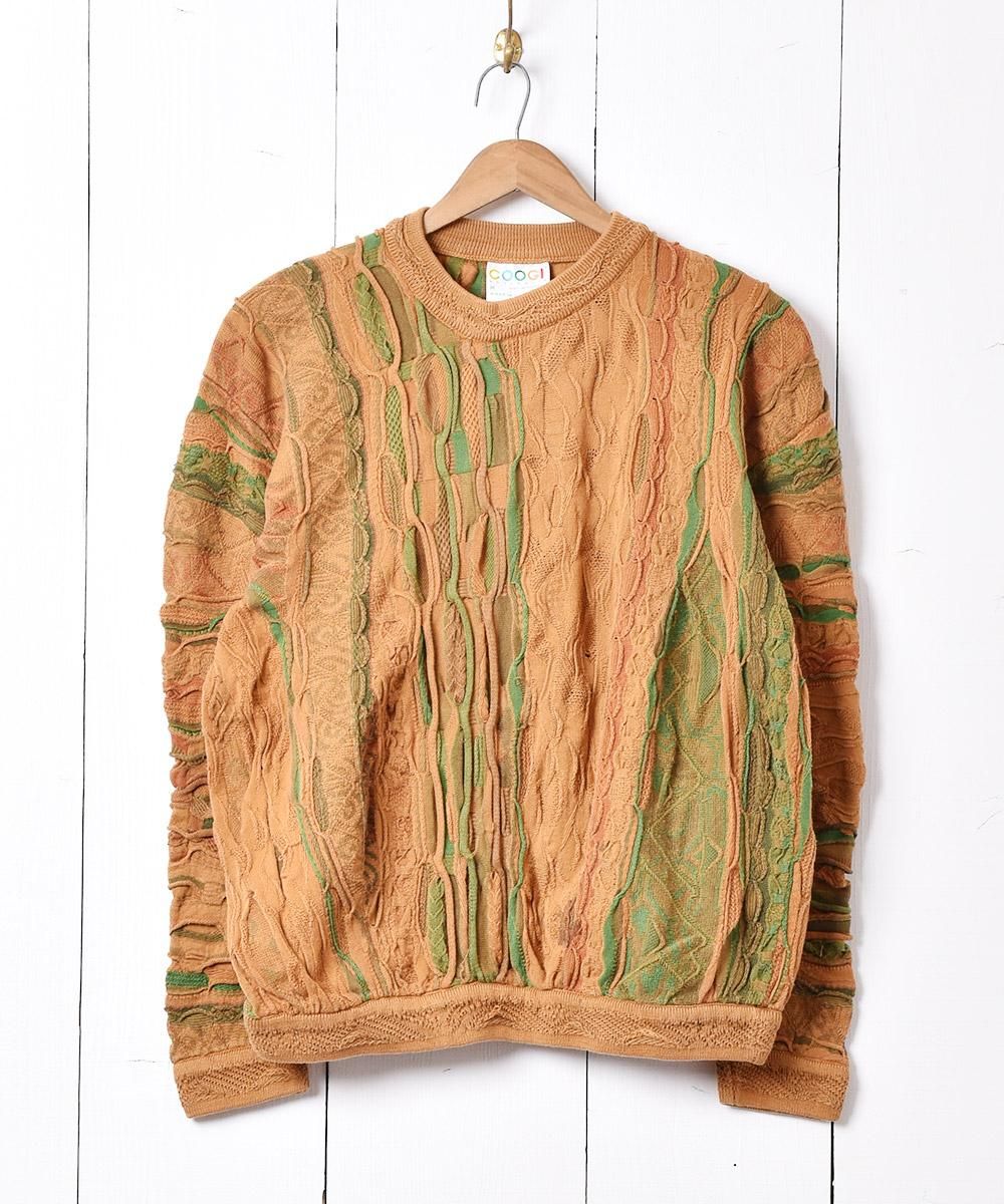 オーストラリア製「COOGI」3Dニットセーター - 古着屋 オーストラリア製「COOGI」3Dニットセーター - 古着屋