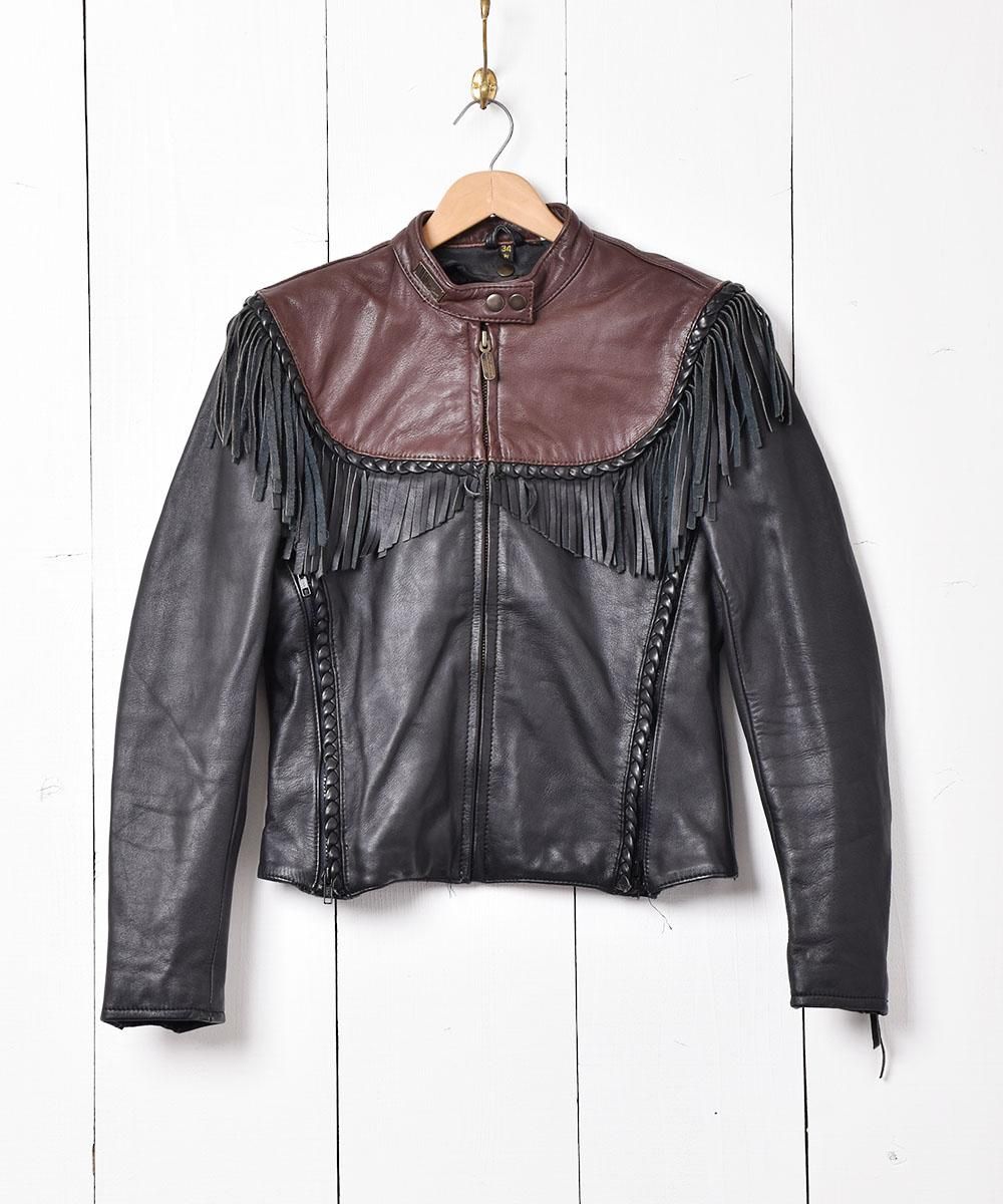 Harley Davidson」 フリンジ レザージャケット - 古着屋 Harley Davidson」 フリンジ レザージャケット - 古着屋