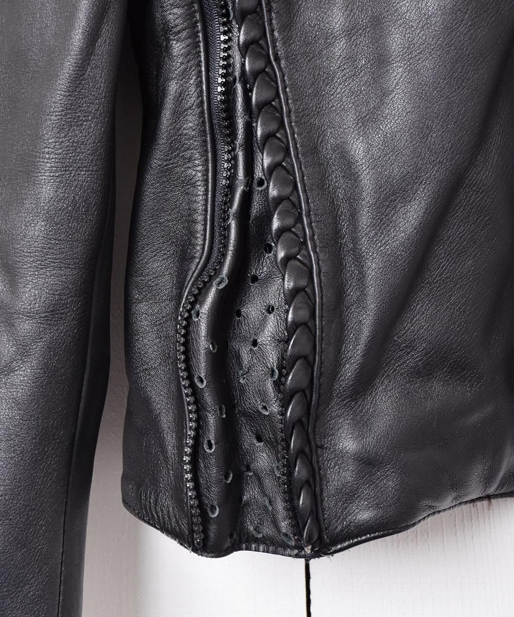 Harley Davidson」 フリンジ レザージャケット - 古着屋
