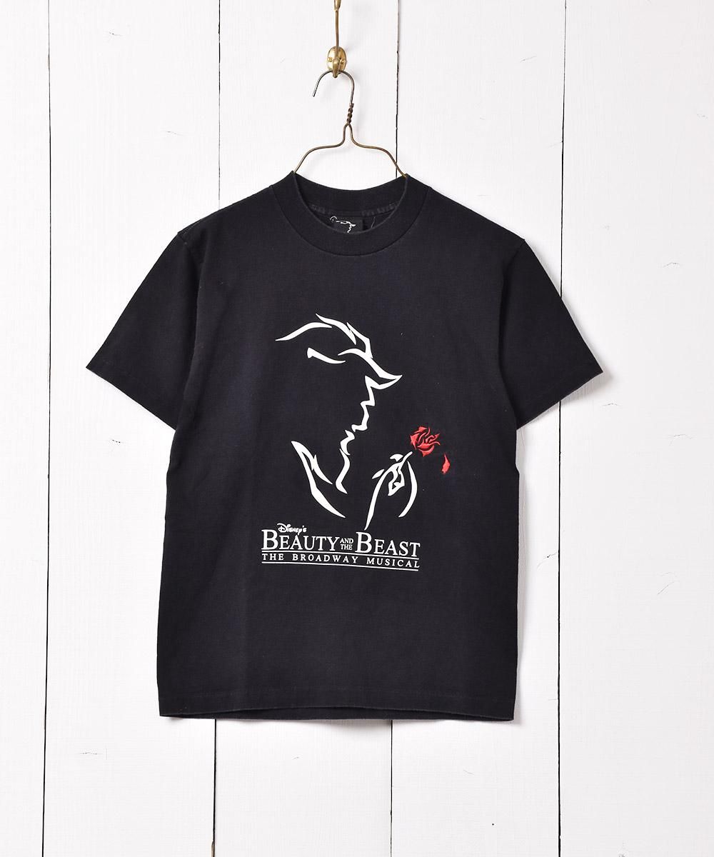 ディズニー vintage tシャツ 美女と野獣