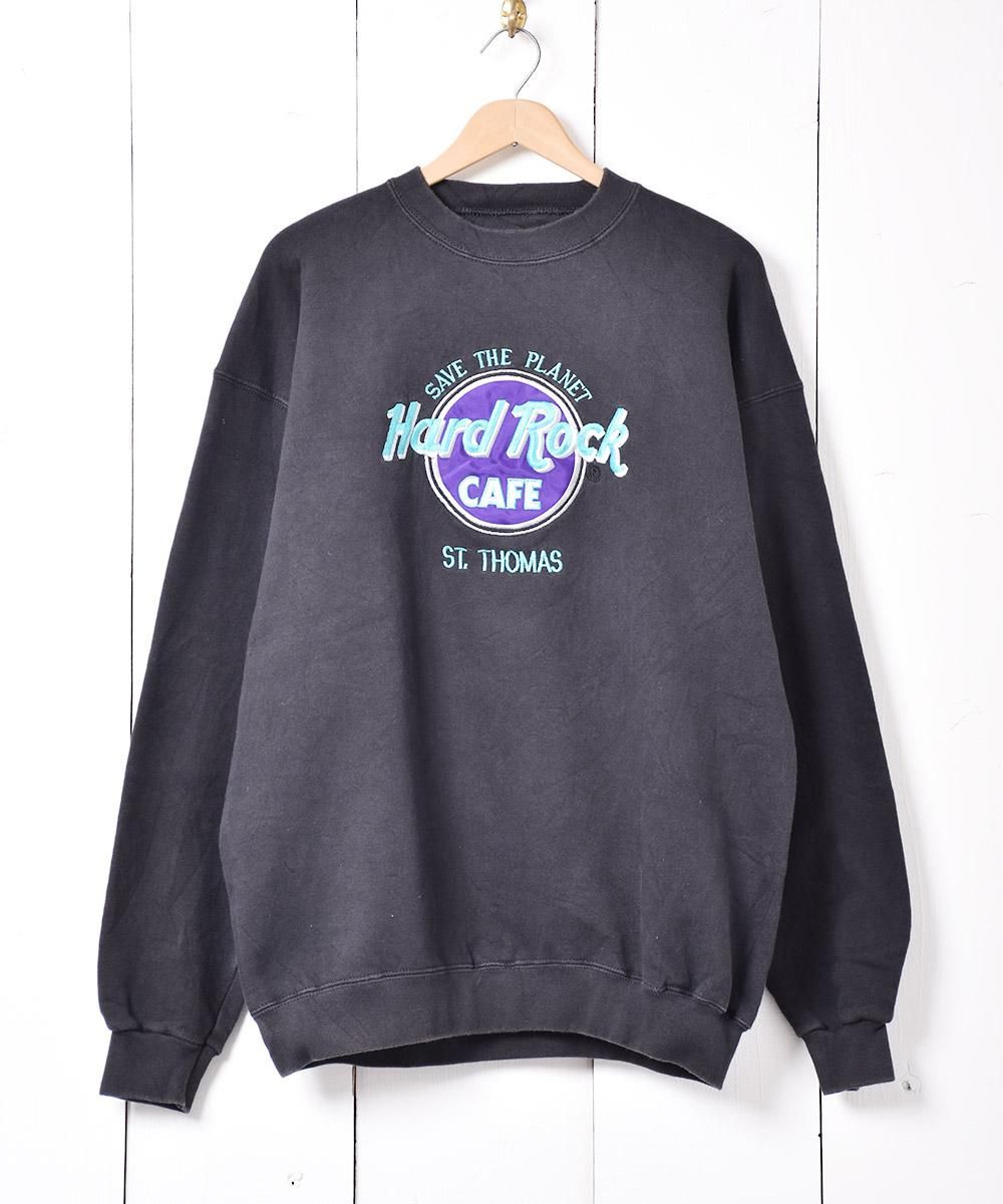 Hard Rock CAFE」セーブ ザ プラネット セント.トーマス 刺繍 Hard Rock CAFE」セーブ ザ プラネット セント.トーマス 刺繍