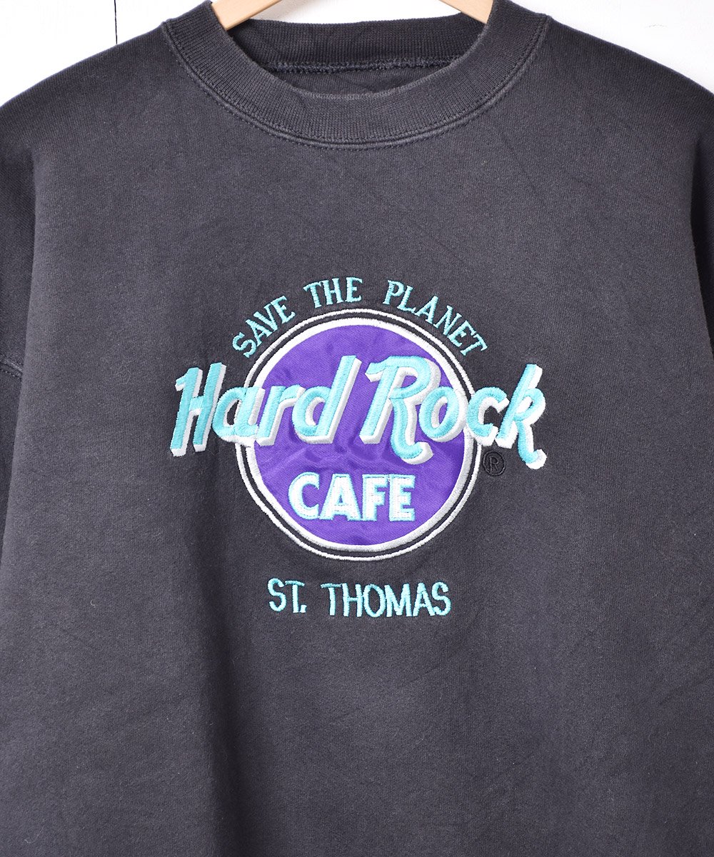 Hard Rock CAFE」セーブ ザ プラネット セント.トーマス 刺繍