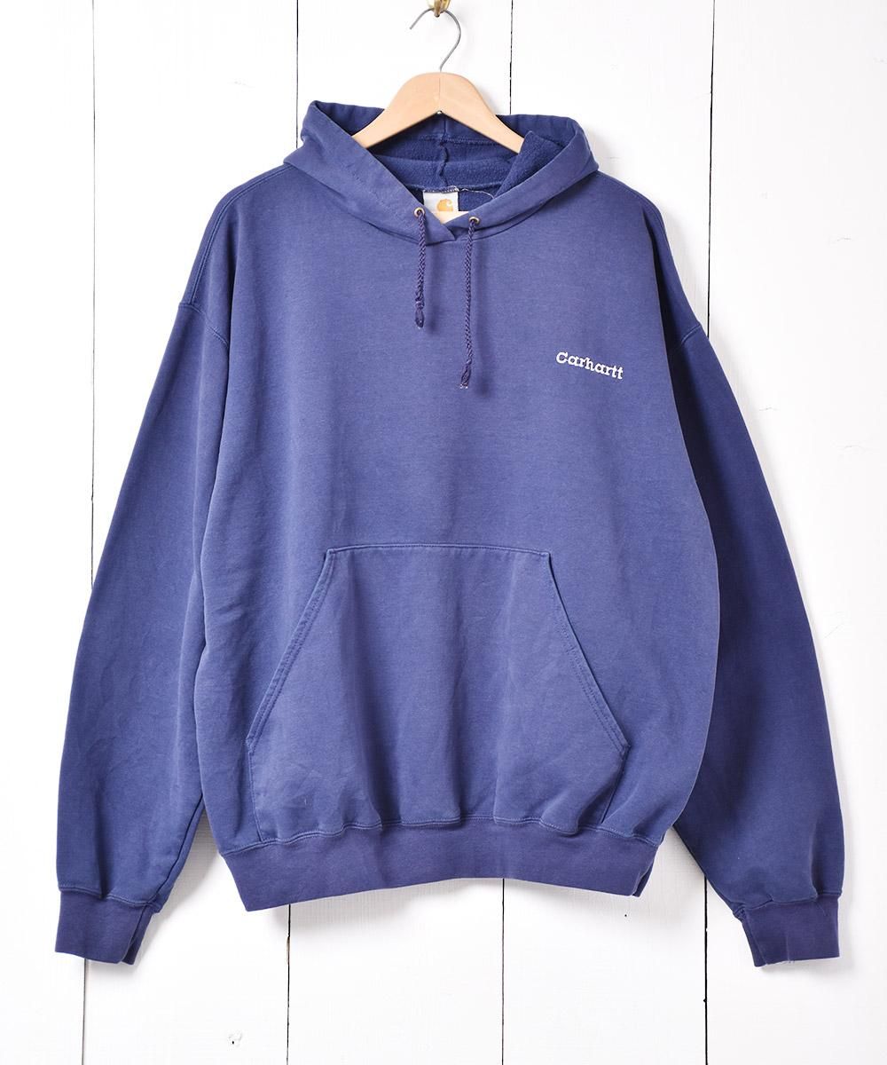 Carhartt」刺繍 スウェットパーカー - 古着屋グレープフルーツ