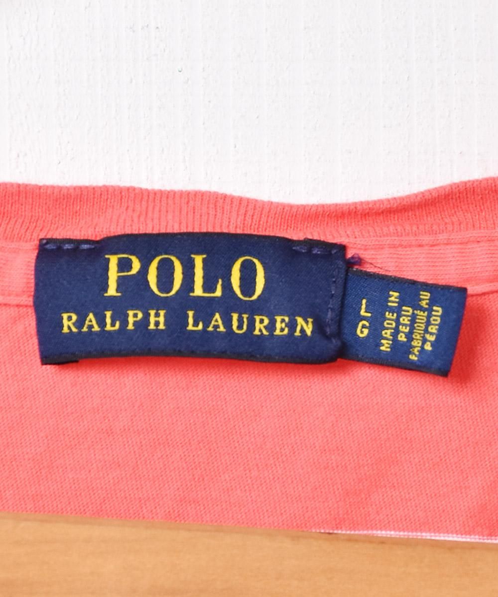 RALPH LAURENץݥȥݥˡ Vͥå ܡT ԥ󥯡ߥۥ磻ȥͥ