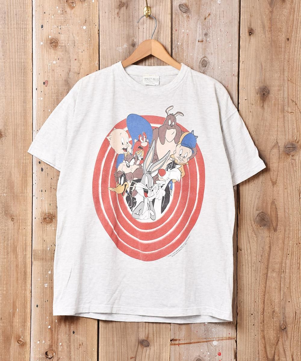 90's ルーニーテューンズ プリントTシャツ - 古着屋 90's ルーニーテューンズ プリントTシャツ - 古着屋
