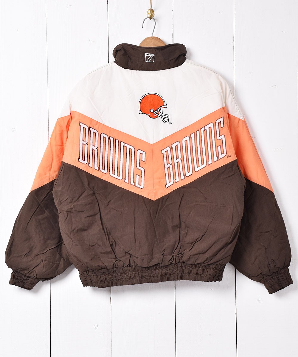 LOGO7」 NFL 中綿ジャケット - 古着のネット通販サイト 古着屋 