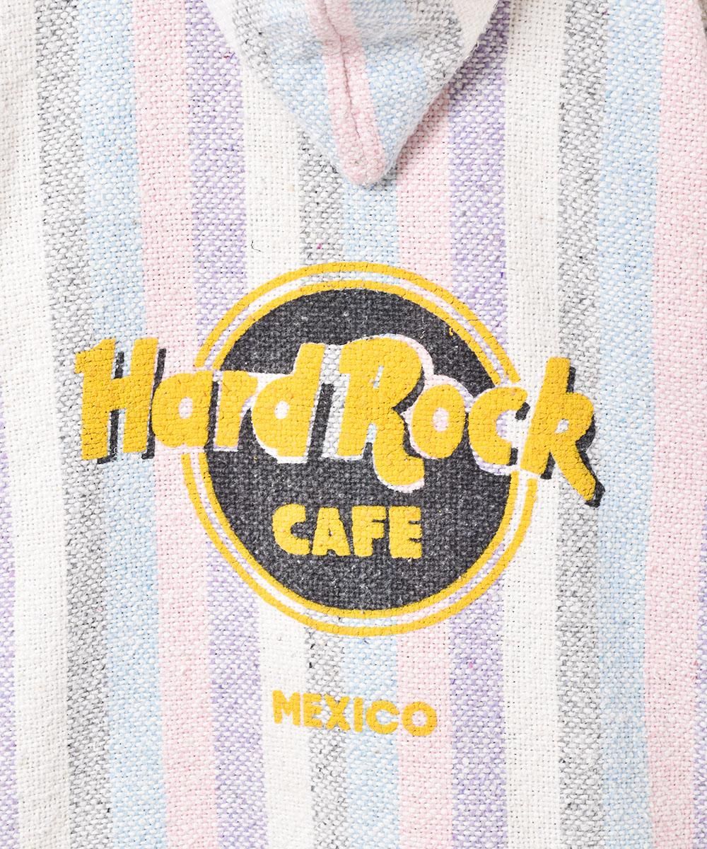 Hard Rock CAFE」メキシカンパーカー パステルカラー - 古着屋