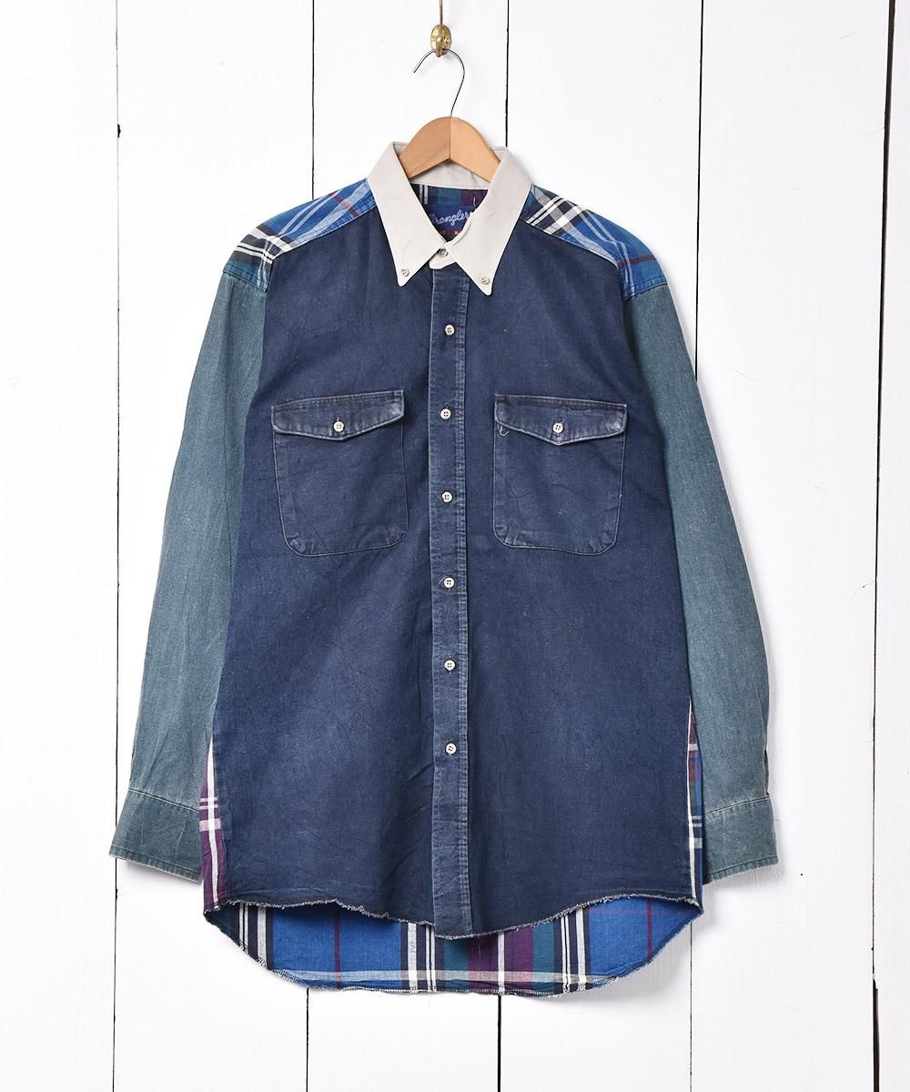 アメリカ製 「Wrangler」 クレイジーパターン ロングスリーブ
