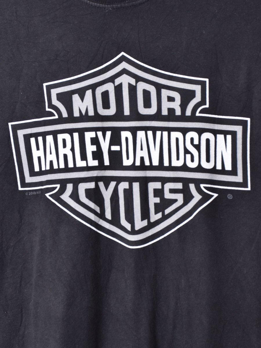 HARLEY DAVIDSON」ロゴプリントTシャツ - 古着のネット通販サイト 古着 